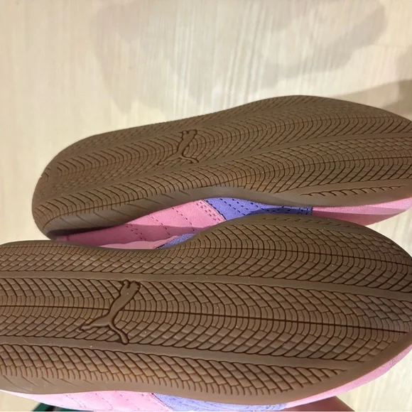 Puma Posie Pink and Lavender Alert Kids Sneakers 2.5 c - Picture 3 of 8